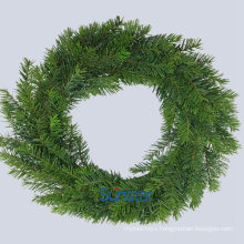 Artificial Christmas Wreath 45cm PE Nordmann Fir Ring Artificial Plant for Holiday Decoration & Gift (42925)